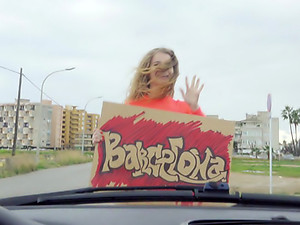 Slut Hitchhiking For Dick