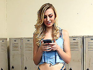 Tall, Stunning Blonde Alexa Grace Fucked By Trainer HD