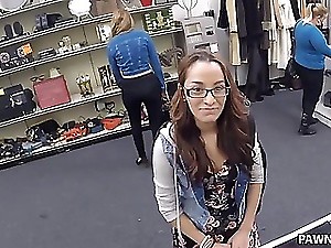 College Girl Pawns Her Books - XXX Pawn